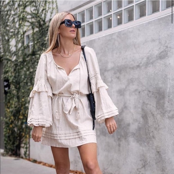 Spell Dresses & Skirts - 🆕 Spell & The Gypsy Lola Tunic Dress in biscuit S